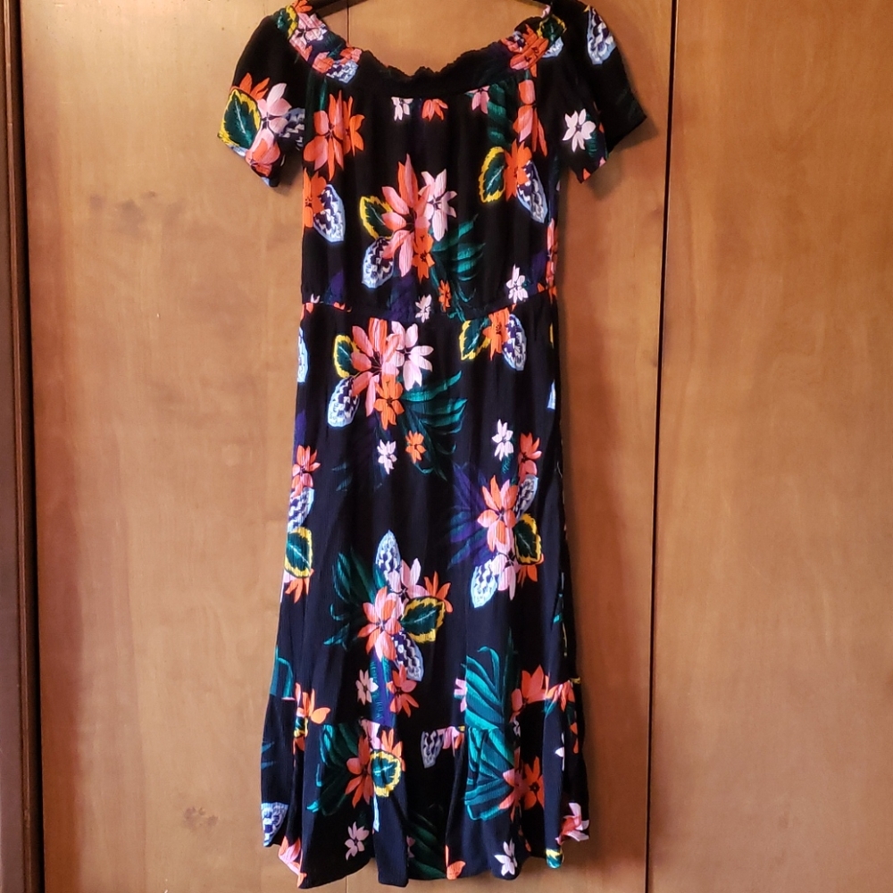Off the shoulder dress